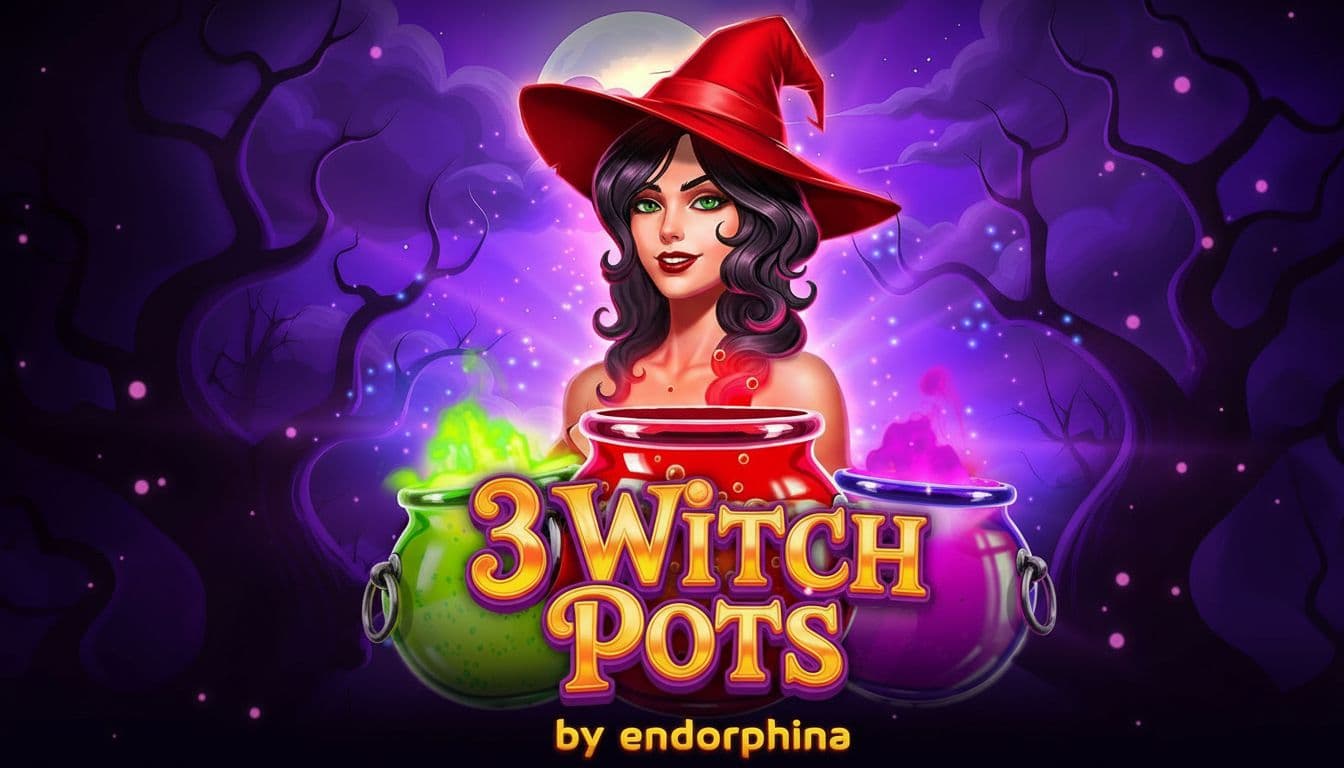 Endorphina представила новый слот к Хэллоуину — 3 Witch Pots